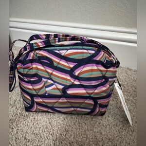 Vera Bradley Retro Ribbons Ultralight Camera Bag Crossbody